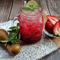 caipiroska de frutilla