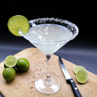 bandera serie Aproximación Tequila Margarita - receta original en onzas - oz | Tragos del Mundo