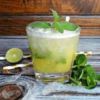 mojito de piña y menta