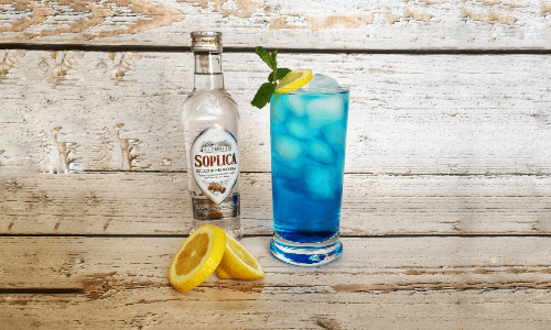 Blue lagoon con - receta | Tragos del Mundo