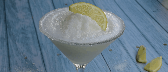 Margarita de limón granizado receta | Tragos del mundo